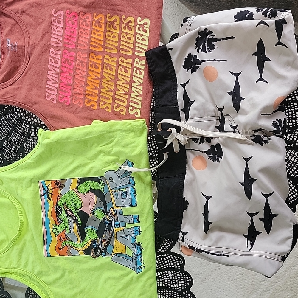 Tank top, swin short bundle